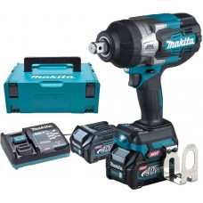 Makita TW001GM201 40V Max XGT smūginis veržliasukis 3/4" 2x4 Ah 